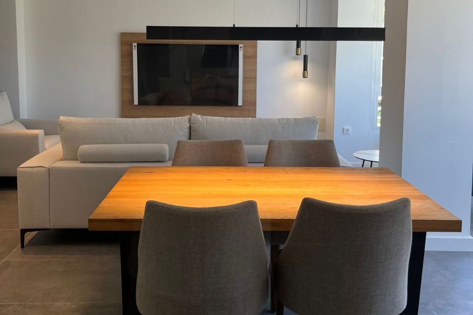 Diseño salón interiorismo Jaén Malaga Marbella DK Grupo muebles